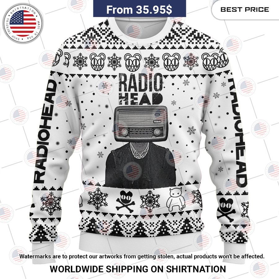 Radiohead Ugly Christmas Sweater My friend and partner