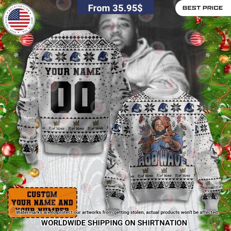 Rod Wave Christmas Sweater It is more than cute