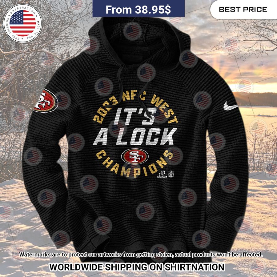 san francisco 49ers champions nfc west division its a lock hoodie 2 660.jpg