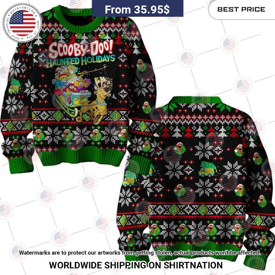 Scooby Doo! Haunted Holidays Sweater You look so healthy and fit