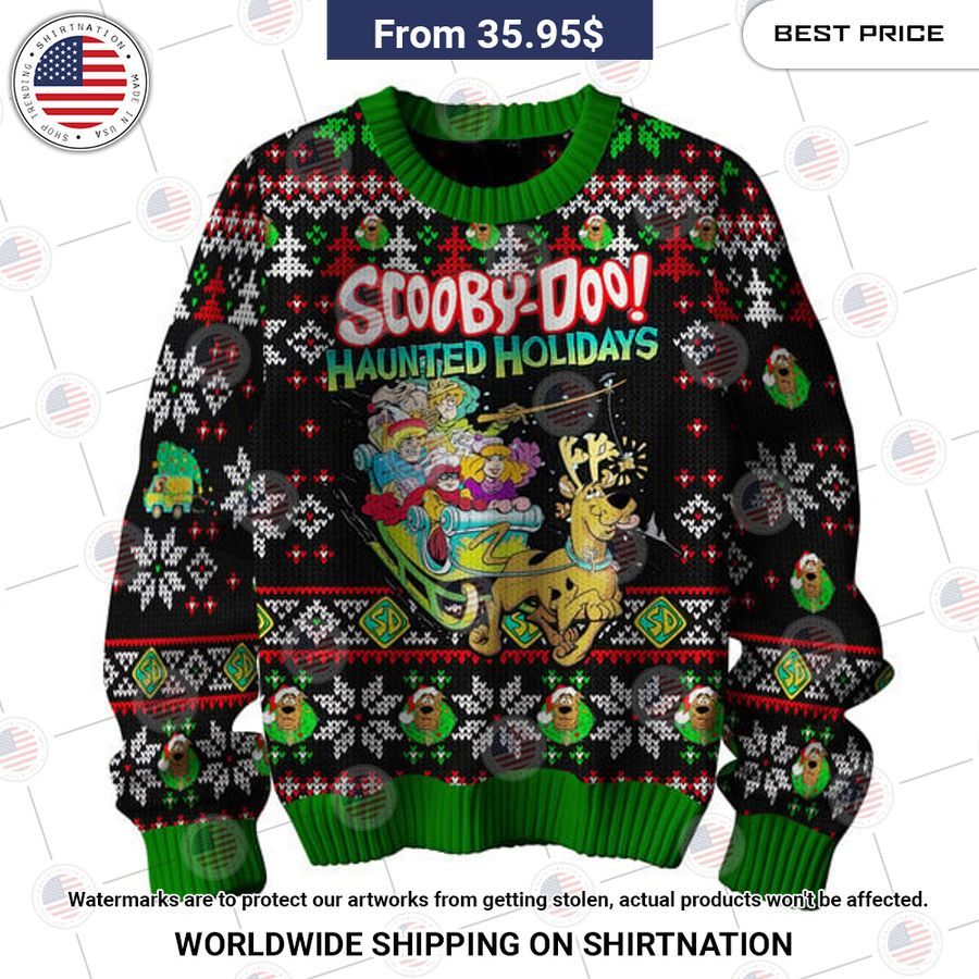 Scooby Doo! Haunted Holidays Sweater Rocking picture