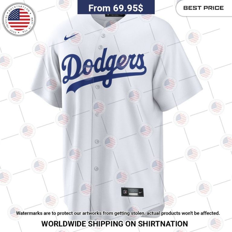 Shohei Ohtani 17 Los Angeles Dodgers Home Jersey Eye soothing picture dear