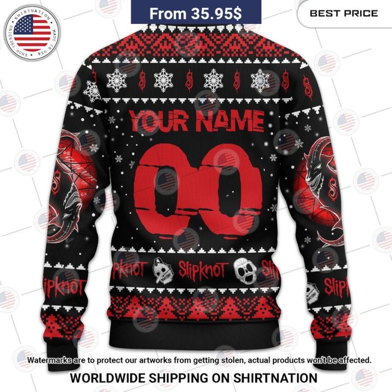 Slipknot Custom Christmas Sweaters Nice shot bro