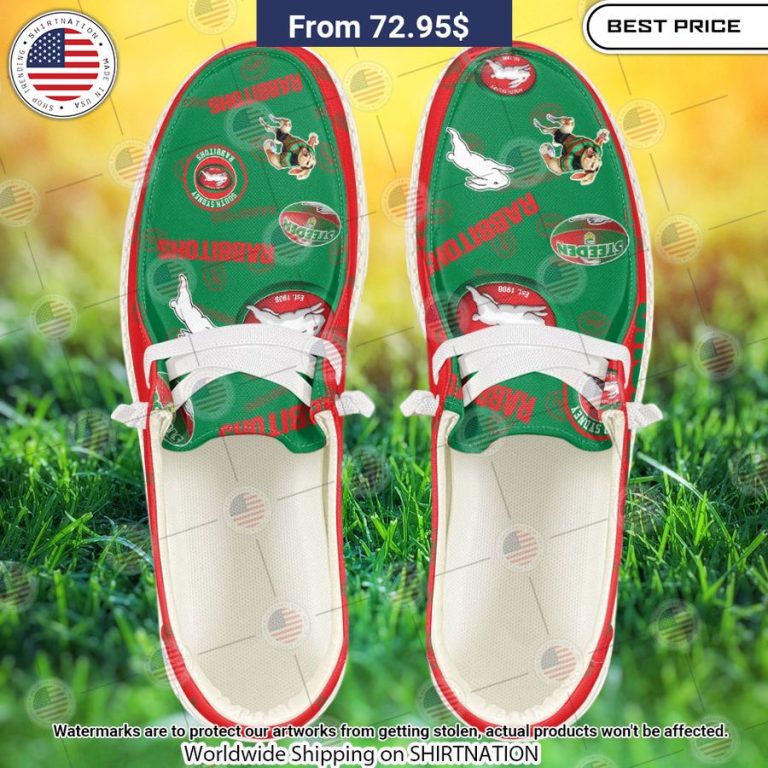 South Sydney Rabbitohs Custom Hey Dude Shoes You look so healthy and fit