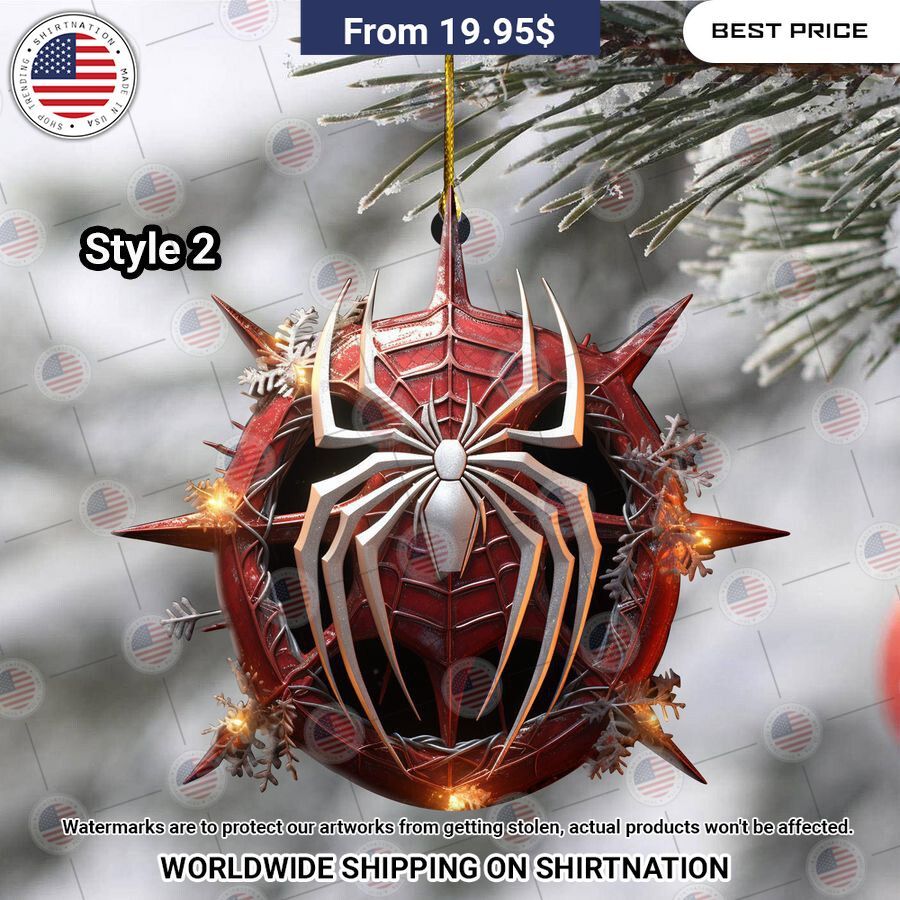 Spider Man Marvel Christmas Ornament Loving, dare I say?