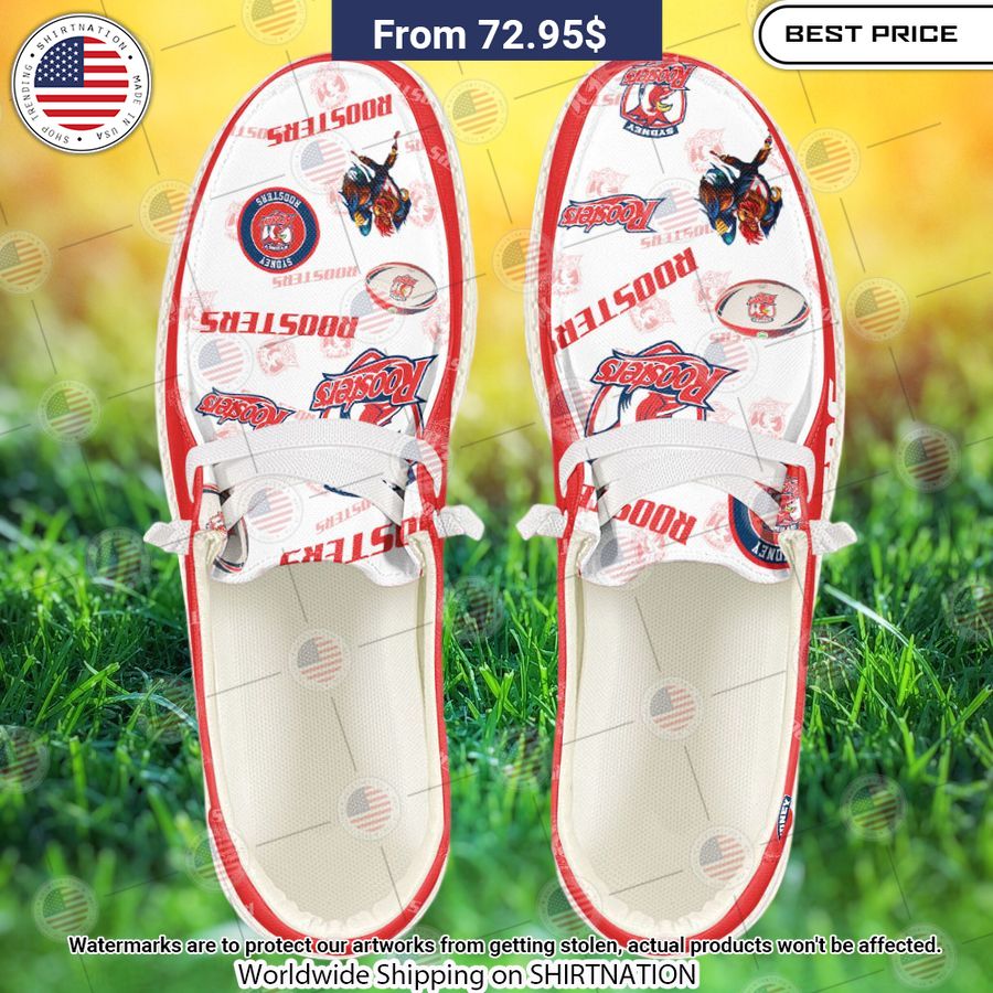 Sydney Roosters Custom Hey Dude Shoes You look cheerful dear