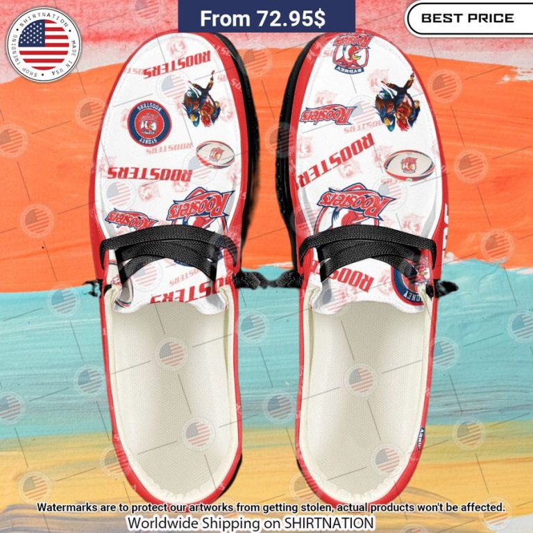 Sydney Roosters Custom Hey Dude Shoes You always inspire by your look bro