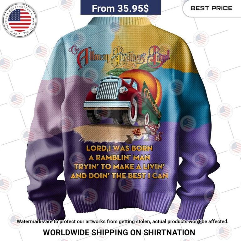 The Allman Brothers Band Sweater Out of the world