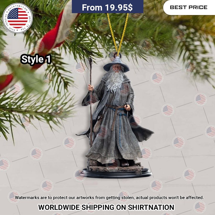 The Lord of the Rings Christmas Ornament This is awesome and unique