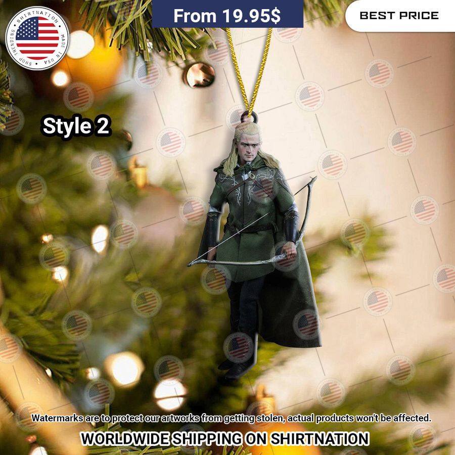 The Lord of the Rings Christmas Ornament You look fresh in nature