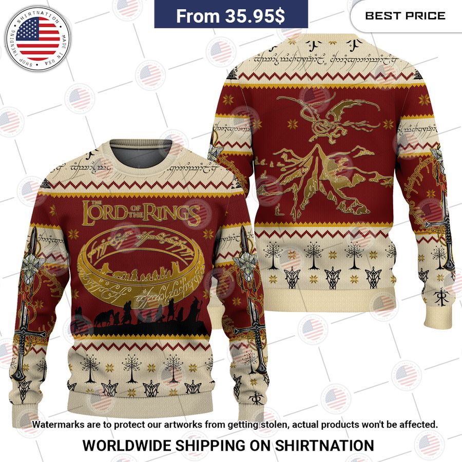 The Lord of the Rings Sweater It is more than cute