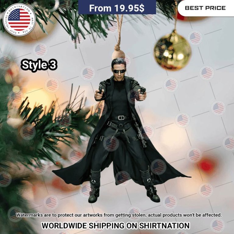 The Matrix Christmas Ornament Eye soothing picture dear