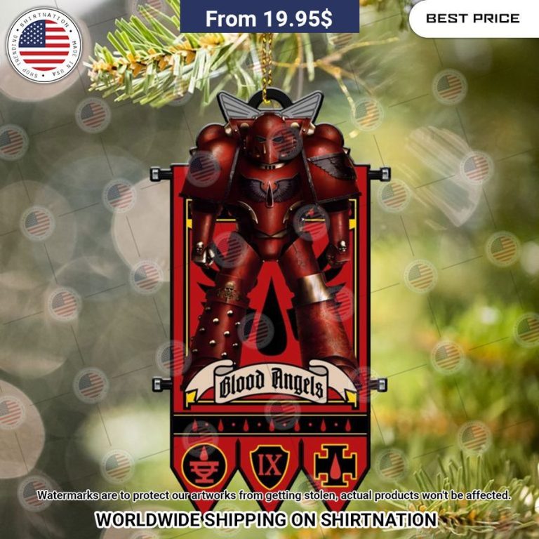 Warhammer 40K Blood Angels Ornament Good look mam