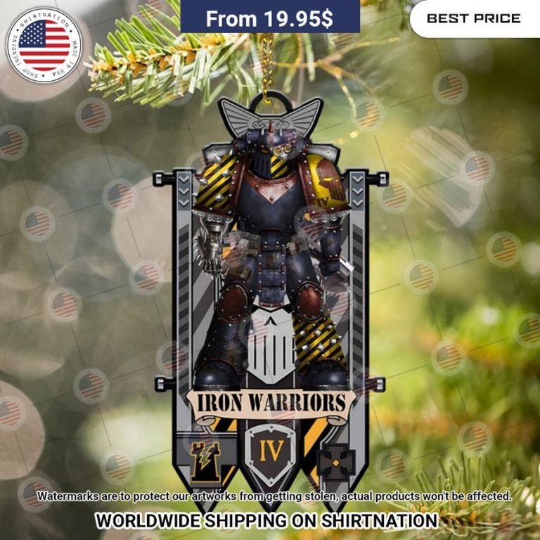 Warhammer 40K Iron Warion Ornament Impressive picture.