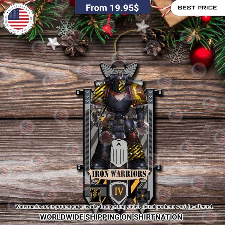 Warhammer 40K Iron Warion Ornament Rocking picture