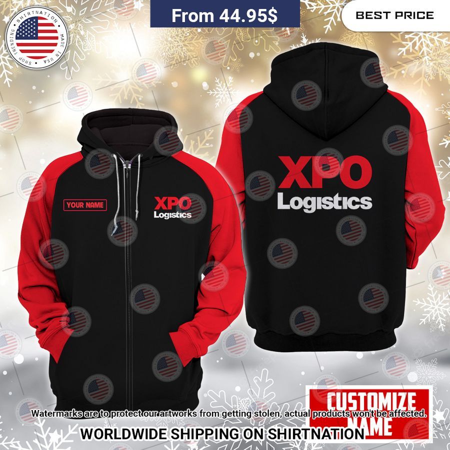 XPO Logistics Custom Fleece Hoodie You look insane in the picture, dare I say