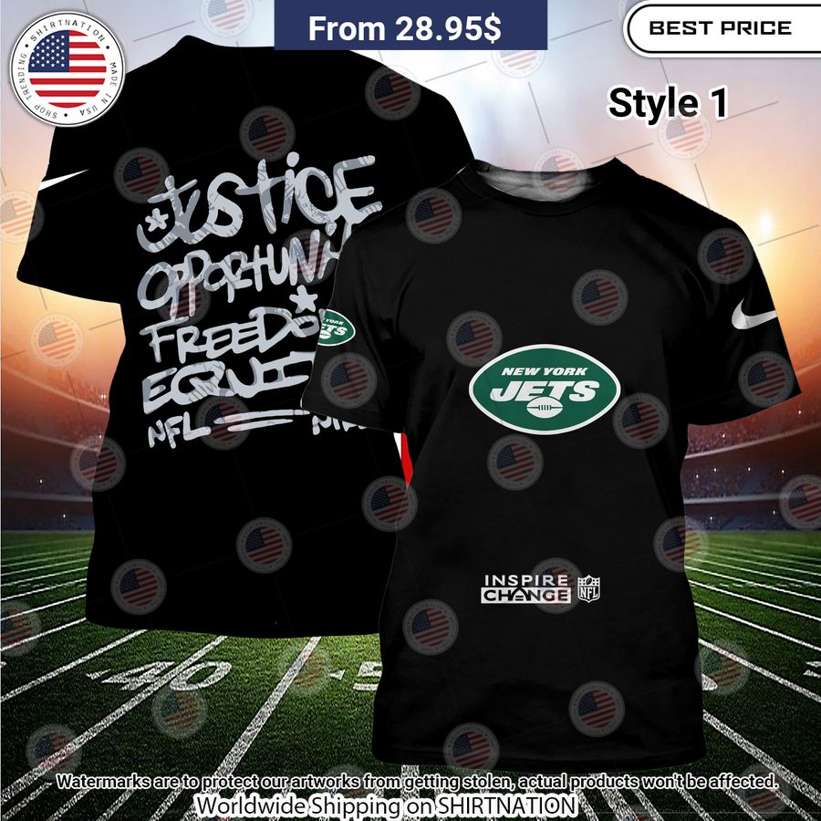 BEST New York Jets Justice Inspire Change Hoodie My friend and partner