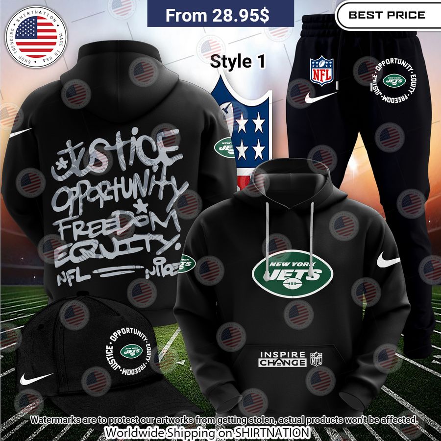 BEST New York Jets Justice Inspire Change Hoodie You tried editing this time?