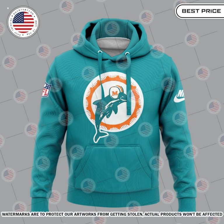 Miami Dolphins Throwback Mike McDaniel Hoodie You look so healthy and fit