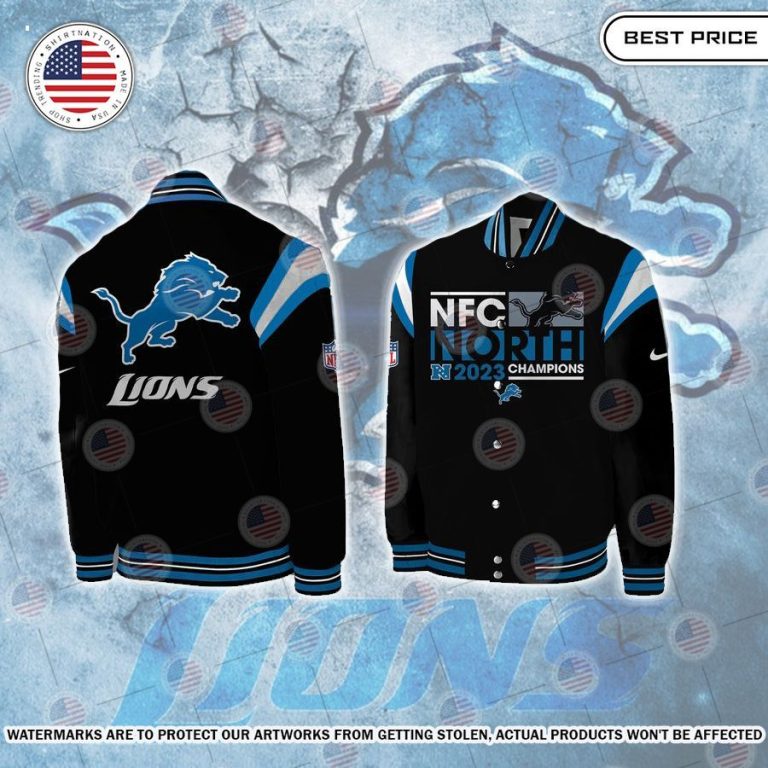 NFC North Champions 2023 Detroit Lions Bomber jacket Looking so nice