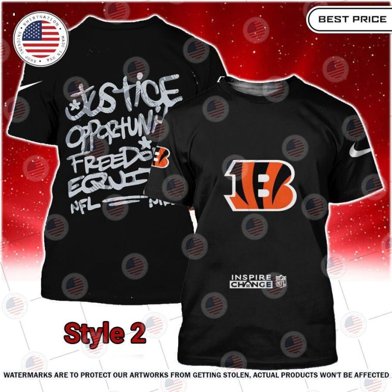 NFL Inspire Change Cincinnati Bengals Shirt Cuteness overloaded