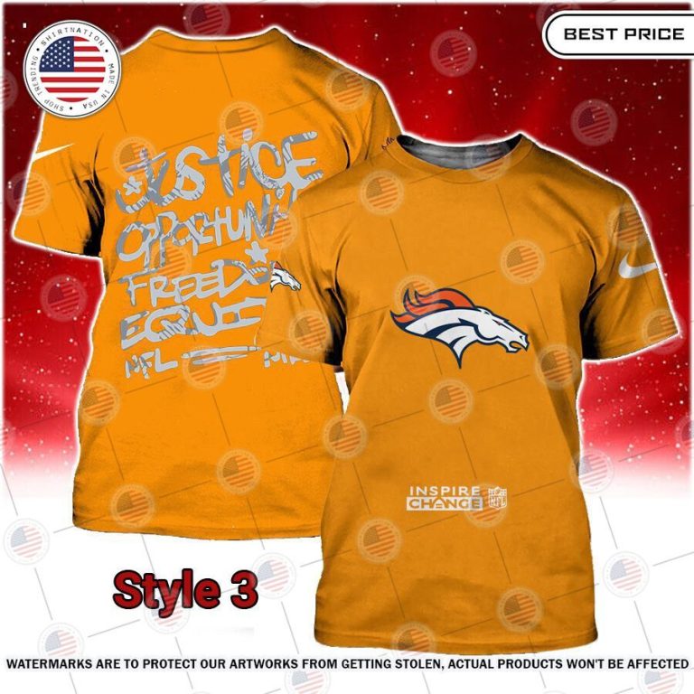 NFL Inspire Change Denver Broncos Shirt Nice Pic