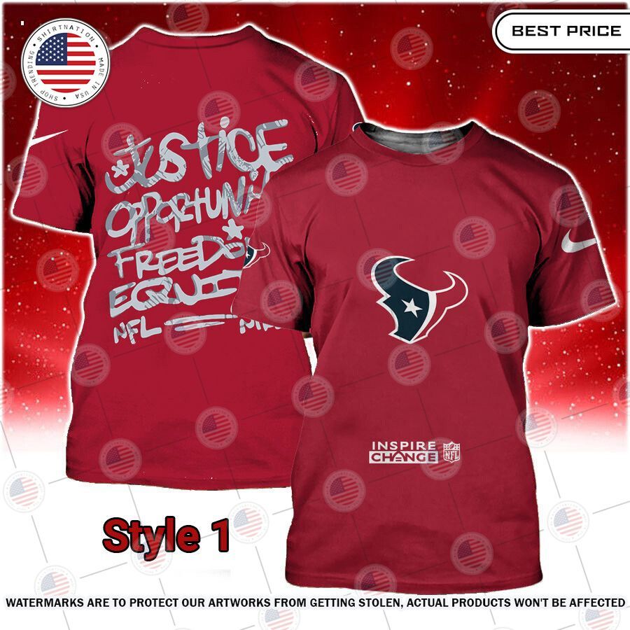 NFL Inspire Change Houston Texans Shirt Wow! What a picture you click