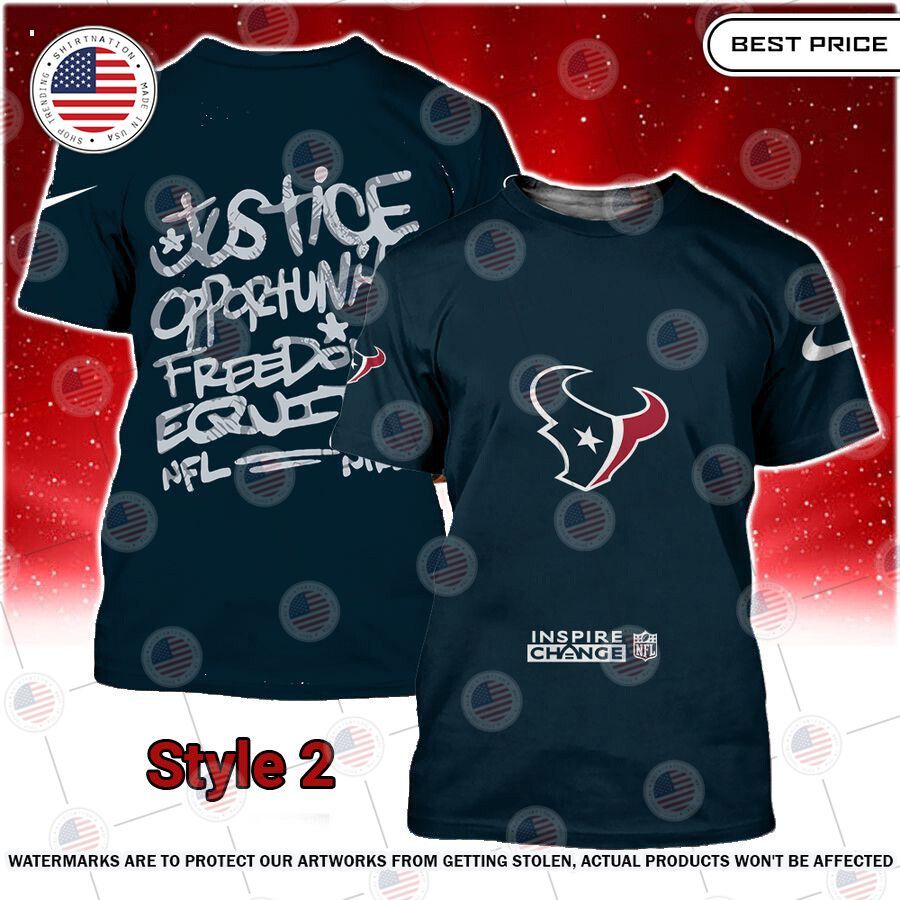 NFL Inspire Change Houston Texans Shirt You guys complement each other