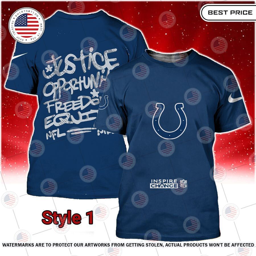 NFL Inspire Change Indianapolis Colts Shirt Sizzling