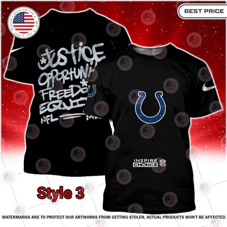 NFL Inspire Change Indianapolis Colts Shirt Selfie expert