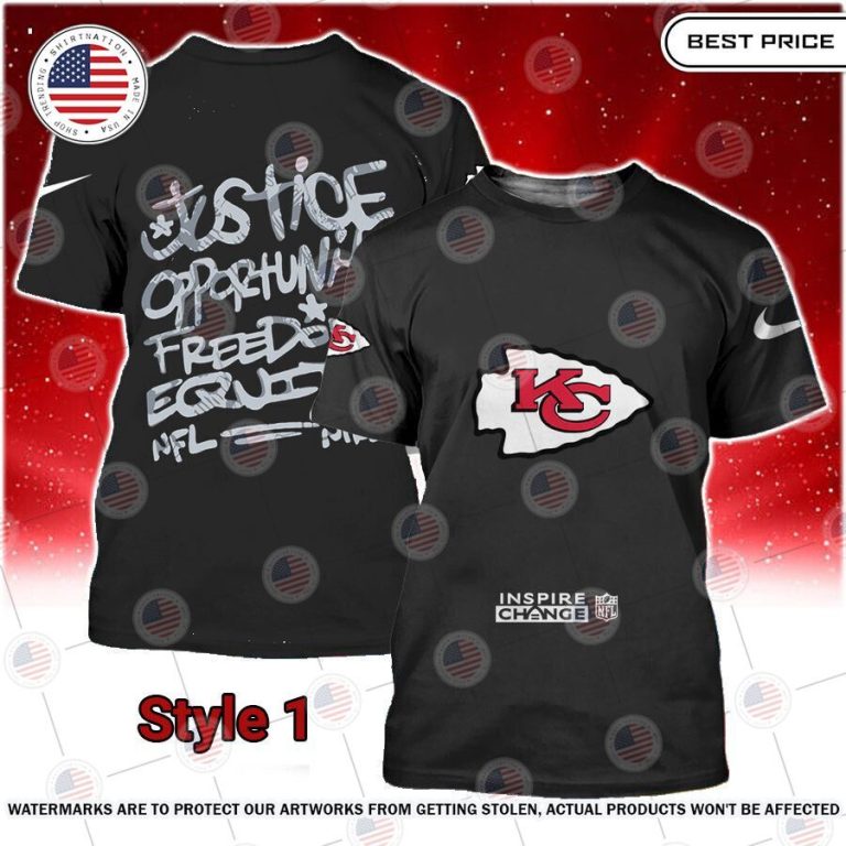 NFL Inspire Change Kansas City Chiefs Shirt Best picture ever