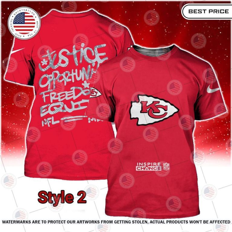 NFL Inspire Change Kansas City Chiefs Shirt Cuteness overloaded