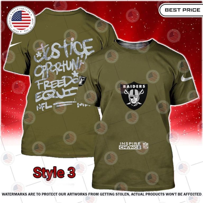 NFL Inspire Change Las Vegas Raiders Shirt Hey! You look amazing dear