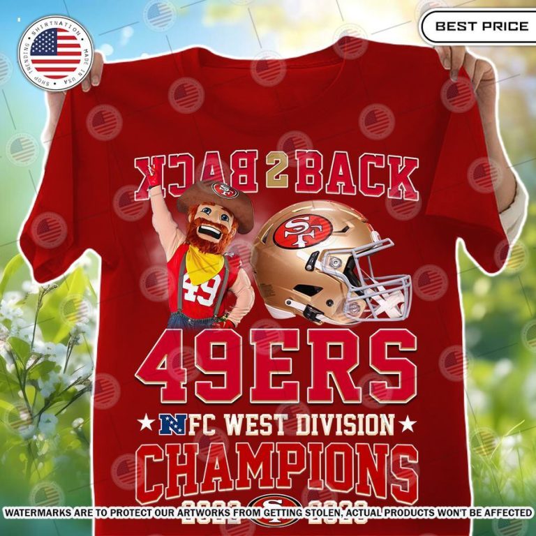 san francisco 49ers back 2 back nfc champions shirt 1