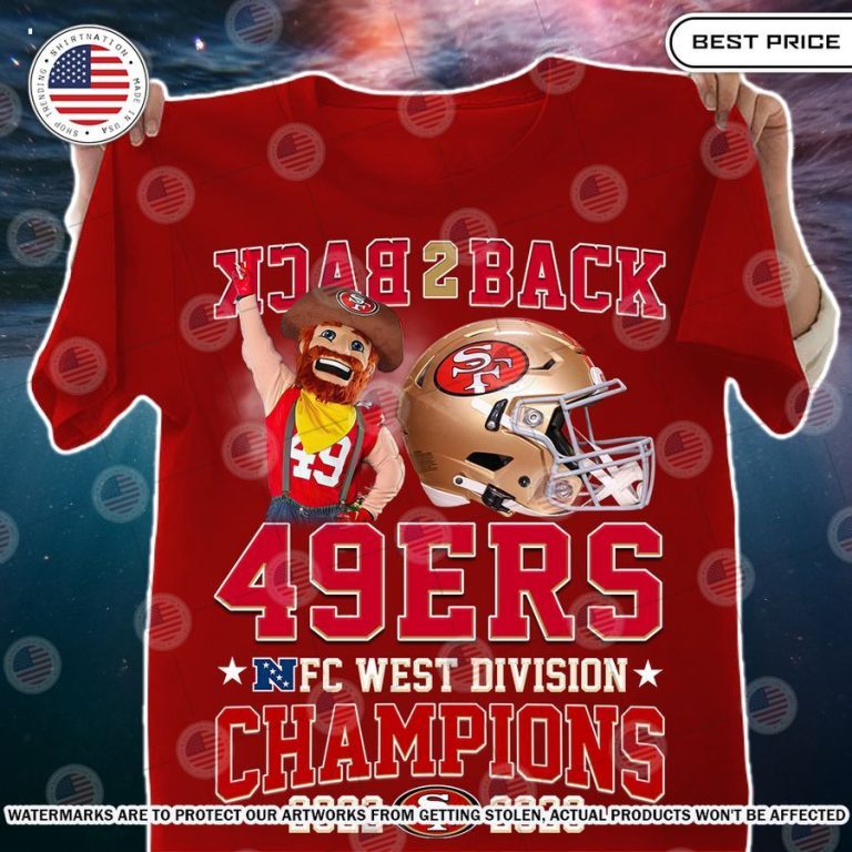 San Francisco 49ers Back 2 Back NFC Champions Shirt Damn good