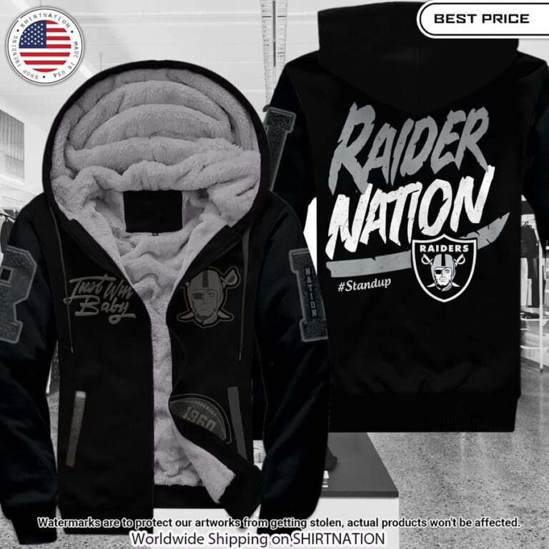 antonio pierce las vegas raiders stand up fleece hoodie 1