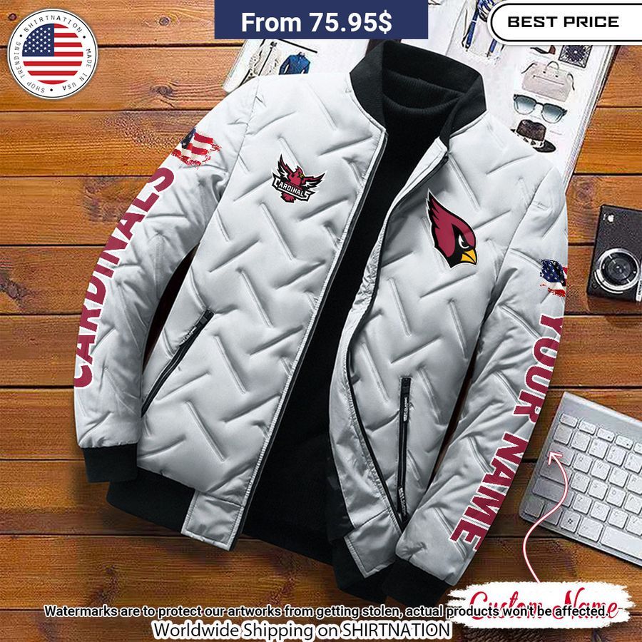 Arizona Cardinals Custom Puffer Jacket You look so healthy and fit