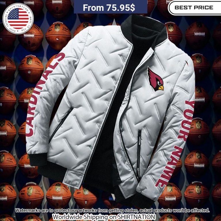 Arizona Cardinals Puffer Jacket Nice Pic