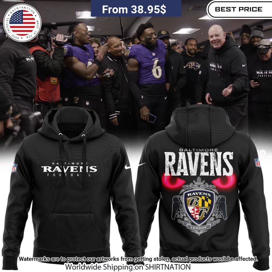 Baltimore Ravens John Harbaugh London Hoodie Best click of yours