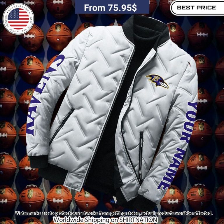 Baltimore Ravens Puffer Jacket Have you joined a gymnasium?