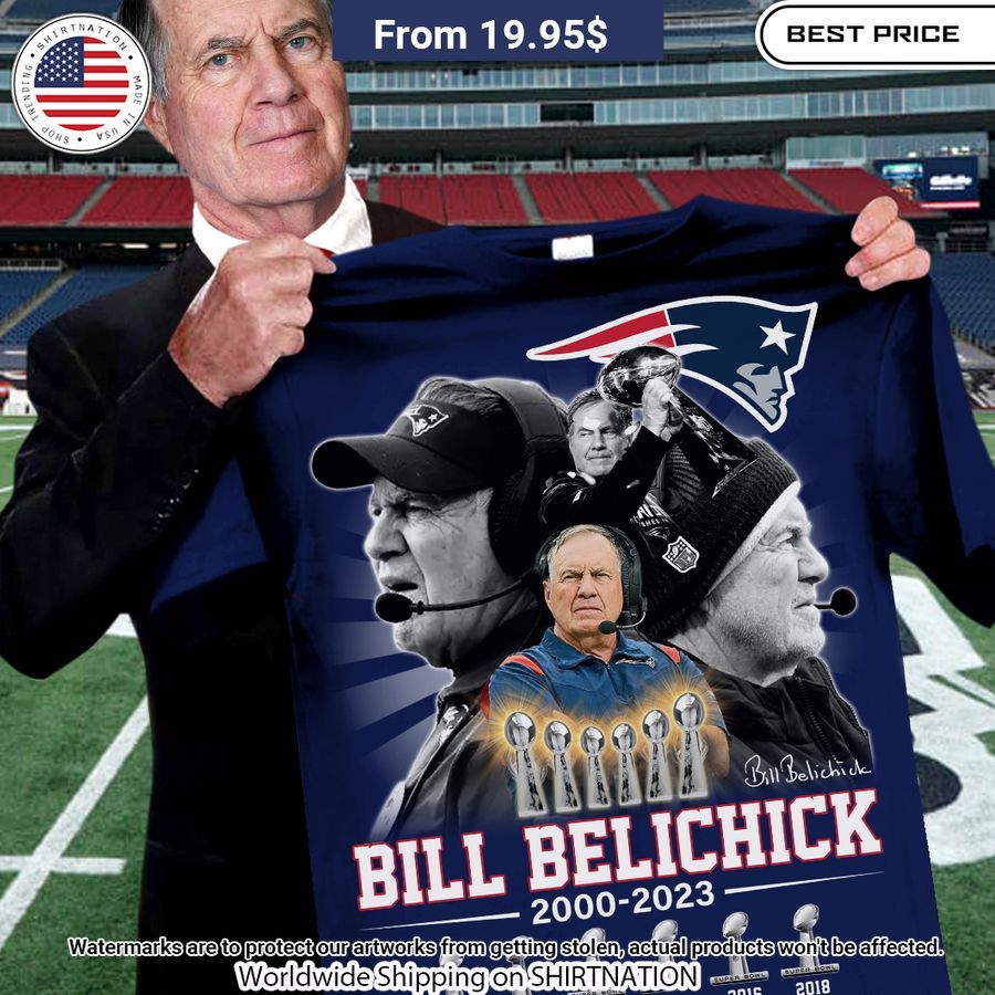 Bill Belichick New England Patriots Shirt You look so healthy and fit