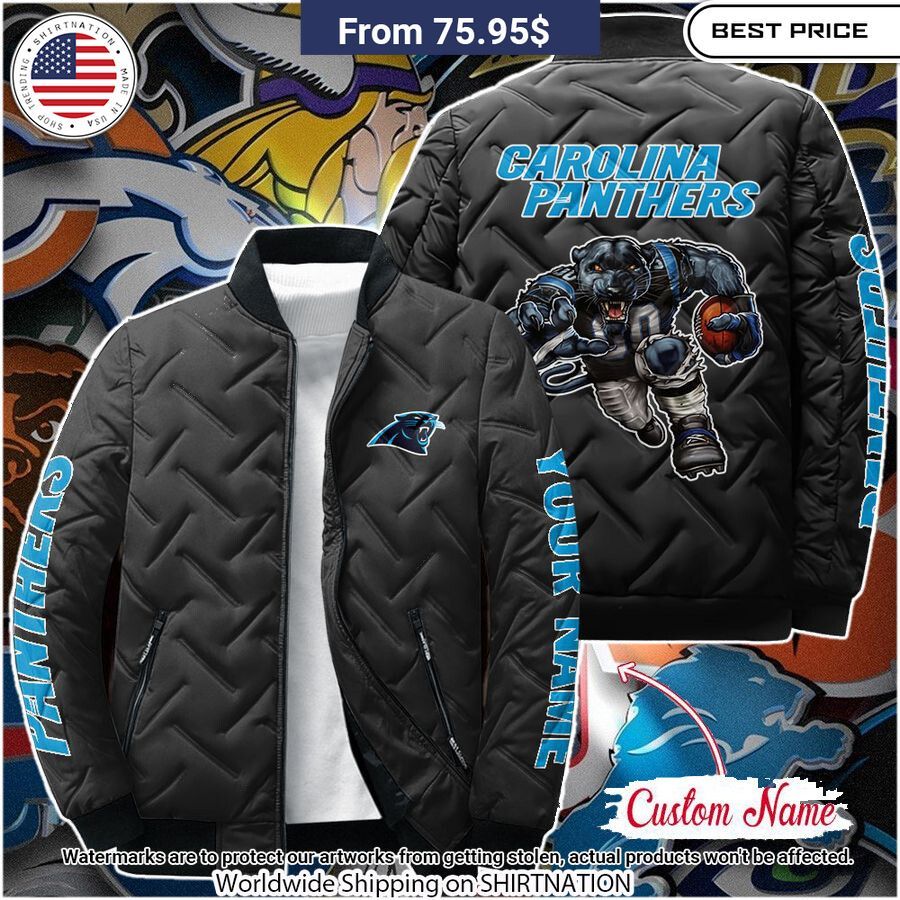 Carolina Panthers Puffer Jacket You look fresh in nature