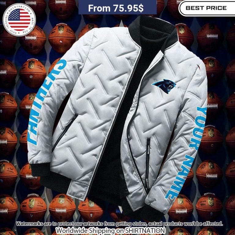 Carolina Panthers Puffer Jacket Royal Pic of yours