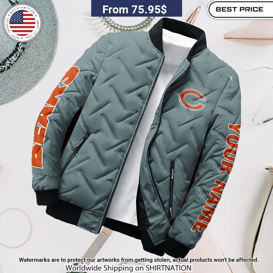 Chicago Bears Puffer Jacket Unique and sober