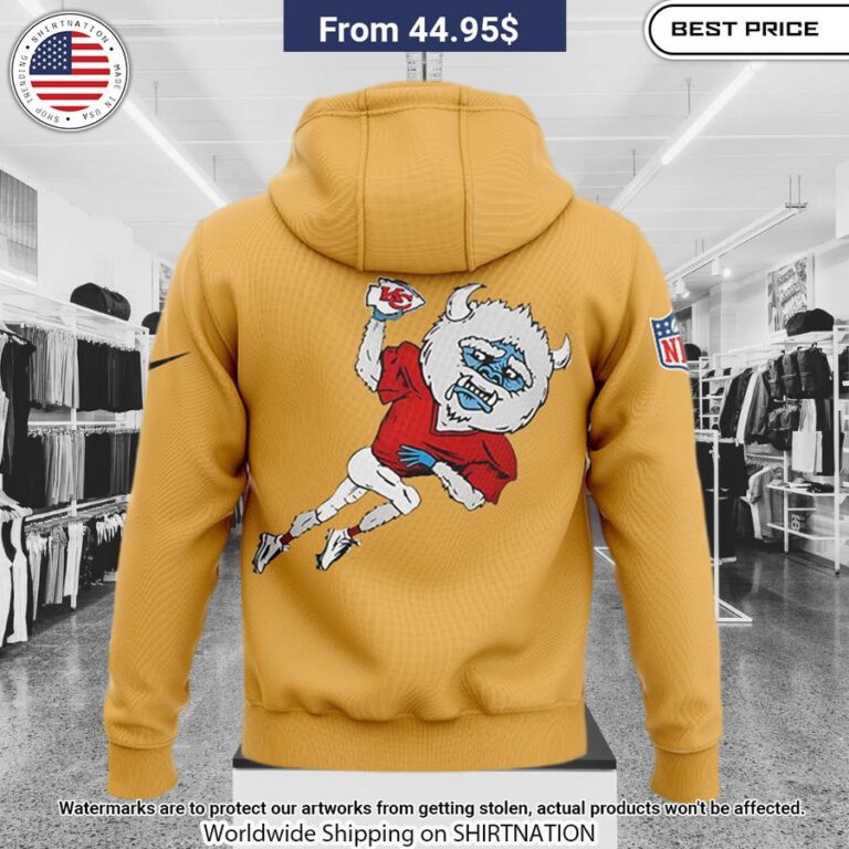 Chiefs Travis Kelce Big Yeti Hoodie Damn good