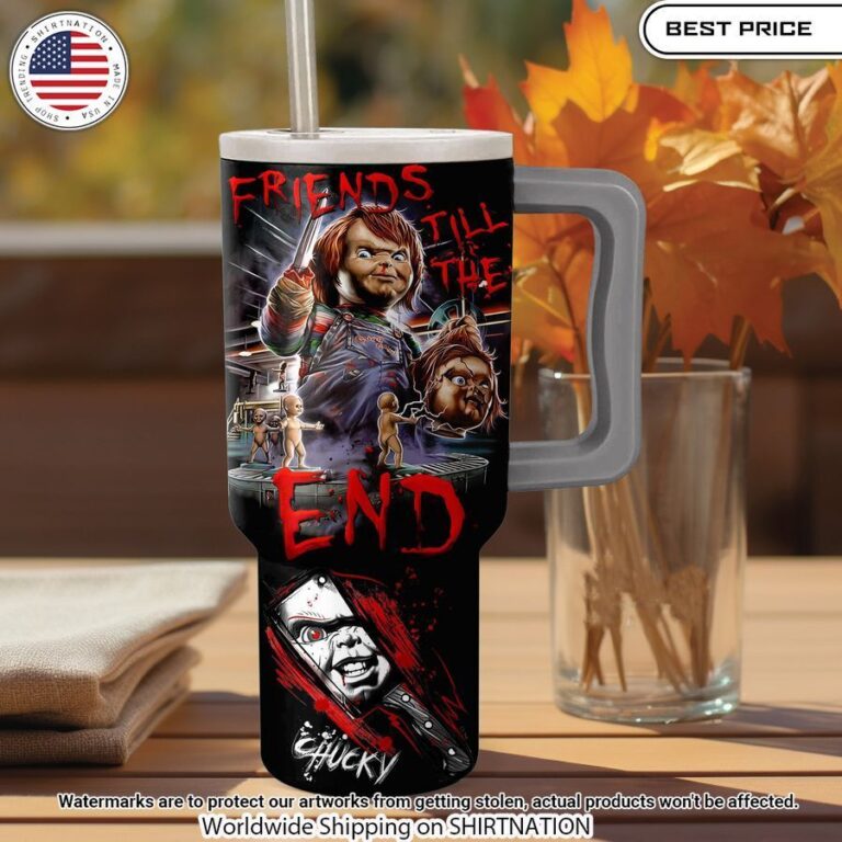 Chucky Friends Till The End Tumbler Have you joined a gymnasium?