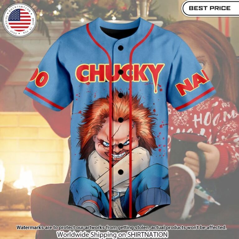 Chucky Wanna Play Custom Baseball Jersey Which place is this bro?