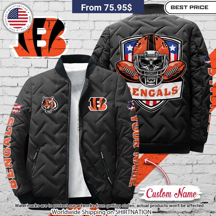 Cincinnati Bengals Custom Puffer Jacket Have you joined a gymnasium?