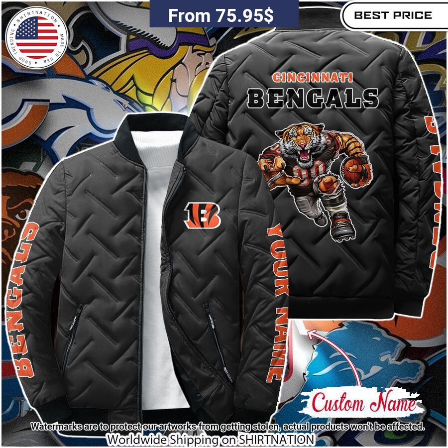 Cincinnati Bengals Puffer Jacket You are always amazing