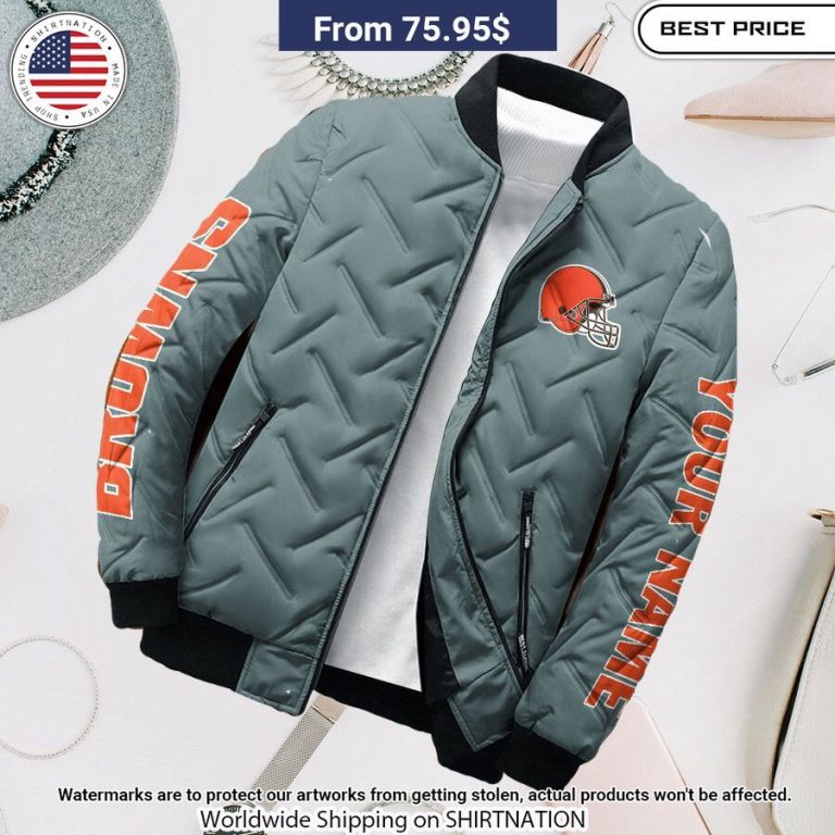 Cleveland Browns Puffer Jacket Wow! What a picture you click